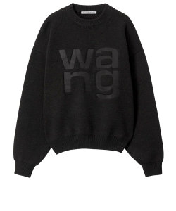 Maglia con logo Wang
