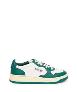 Medalist green and white sneakers