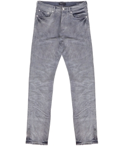 Jeans slim in denim grigio