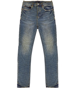 Slim jeans in light-blue denim