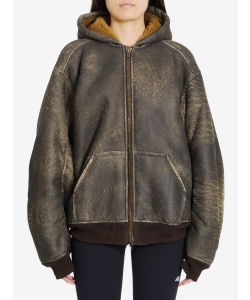 Hoodie Shearling jacket