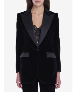 Velvet tuxedo jacket