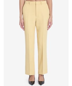 Wool crepe trousers