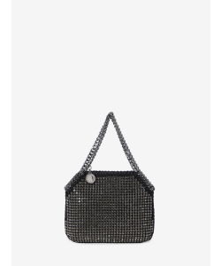 Falabella crystal mesh mini tote bag