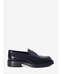 Leather loafers