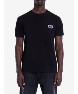 T-shirt with VLogo Signature patch