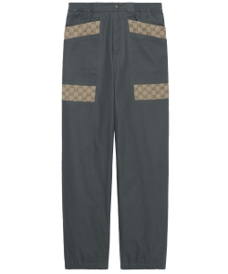 GG cotton trousers