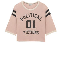 Political Fictions cropped t-shirt