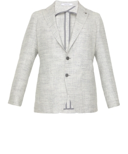 Grey single-breasted jacket