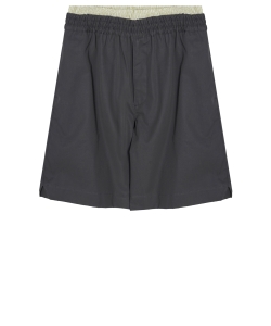 Bermuda shorts with double elastic
