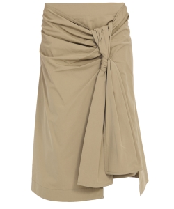 Skirt with draping