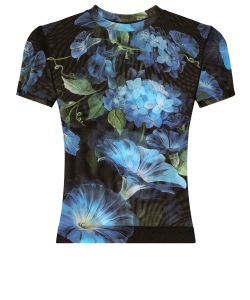 T-shirt with Fiore Campanule print