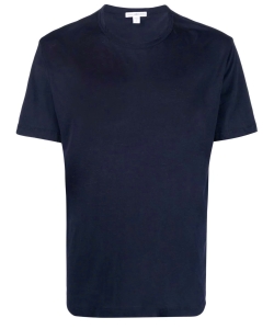 T-shirt in cotone blu