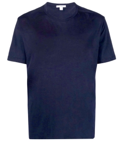 T-shirt in cotone blu
