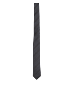 Cravatta a righe in seta