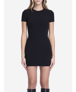 Jacquard mini dress