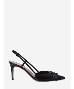 VLogo Signature slingback pumps