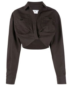 Cargo cropped shirt