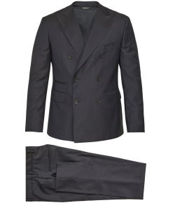 Blue tencel suit