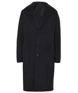 Anthracite wool coat