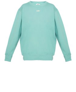 Cotton sweatshirt with logo