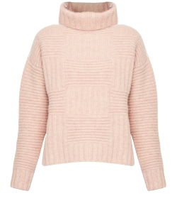 Wool turtleneck sweater