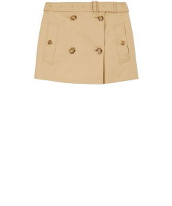 Trench miniskirt