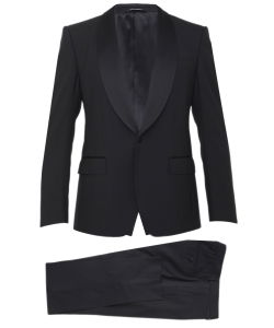 Wool and silk tuxedo