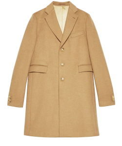 Camel wool coat