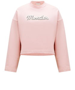 Cotton sweatshirt with logo