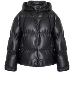 Nylon puffer jacket