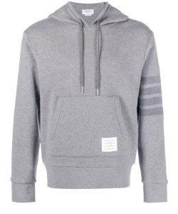 Grey wool hoodie