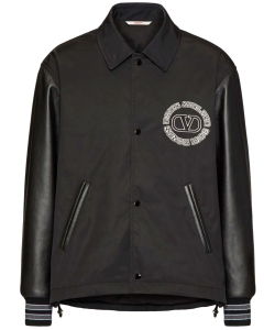 Nylon track jacket