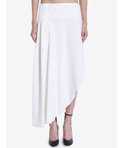 Asymmetric fluid skirt