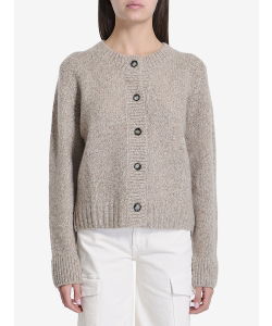 Cashmere and silk cardigan