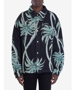 Twisted Palms Tapestry overshirt