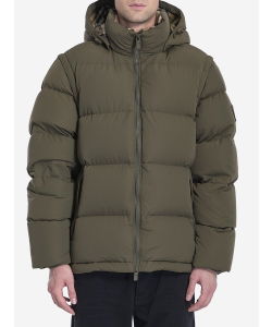 Puffer jacket in nylon