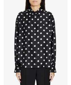 Shirt with Polka-dot print