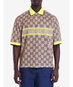 Polo shirt with GG print