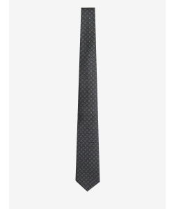 Silk tie with Horsebit