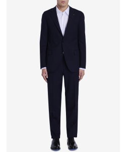 Two-piece suit in virgin wool