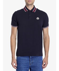 Piqué cotton polo shirt