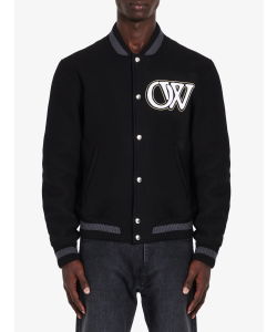 Varsity bomber jacket