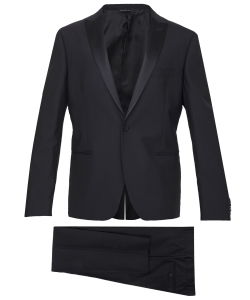 Two-piece suit in wool