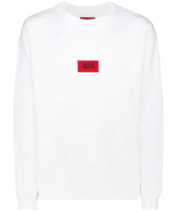 Sweatshirt Logo White