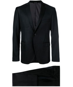 Two-piece black suit