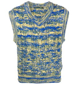 Cable-knit vest