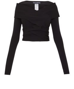 Jersey Milano rib shrug