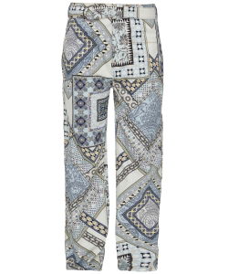 Paisley print trousers