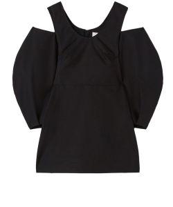 Cut-out cotton top